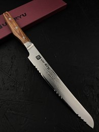 Un-Ryu Нож кухонный Хлебный 210/357 мм V-Gold Super Stainless Steel, High Carbon