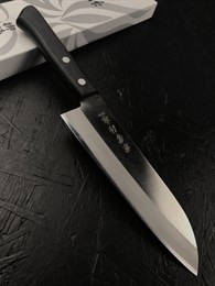 Kanetsune Seki Нож кухонный Сантоку 165/290 мм Shirogami 2, SUS410