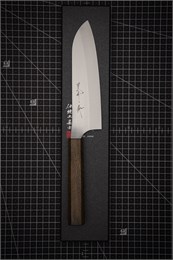 YU KUROSAKI Нож Кухонный Сантоку 170/310 мм VG-XEOS NEW GEKKO YU KUROSAKI KASHI SANTOKU 170