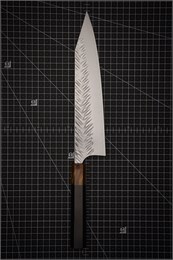 Yoshimi Kato Нож Кухонный Гюито 240/385мм SPG STRIX (Порошковая сталь) KATO-STRIX-2024-CH-GYUTO/240