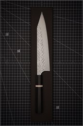 Yoshimi Kato Нож Кухонный Гюито 210/355мм SPG STRIX (Порошковая сталь) KATO-STRIX-2024-CC-GYUTO/210