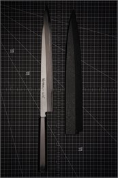 Sakai Takayuki Нож Кухонный Янагиба 300/450 мм Shiroko or White Paper 1 steel 02205