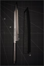 Sakai Takayuki Нож Кухонный Янагиба 300/450 мм Shiroko or White Paper 1 steel 02215