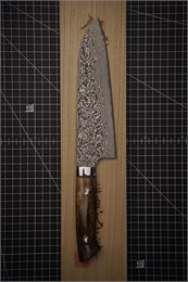 Takeshi Saji Нож кухонный Сантоку 180/310 R2(SG2) (Порошковая сталь) DHM-SANTOKU