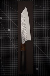 Yoshimi Kato Нож Кухонный Бунка 170/320мм SPG STRIX (Порошковая сталь) KATO-STRIX-2024-CH-BUNKA/170
