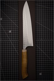 Yoshimi Kato Нож Кухонный Гюйто 210/360мм R2(SG2) (Порошковая сталь) KATO-R2-2024-YH-/210