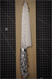 Takeshi Saji Нож кухонный Гюйто 180/310 R2(SG2) (Порошковая сталь) TCW-180
