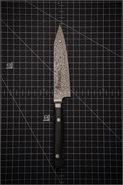 Sakai Takayuki Нож Кухонный Петти 120/240 мм VG10-VG2 Coreless Damascus Japanese 14413