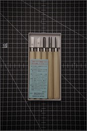 Yoshiharu Набор для резьбы по дереву (5 предметов) T-5