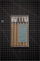 Yoshiharu Набор для резьбы по дереву (6 предметов) T-6