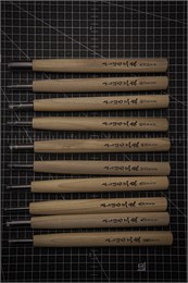 Yoshiharu Набор для резьбы по дереву (10 предметов) W-10