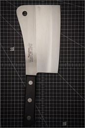 Masahiro MV black plywood Нож кухонный Топорик 190/330 мм MBS-26 14093
