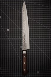 Sakai Takayuki Нож кухонный Суджихики 240/370 мм VG-10/17 Layers Damascus 07230