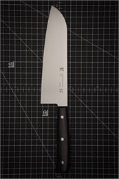 KATAOKA Нож кухонный Сантоку 175/295 мм AUS6AM SNS-1114