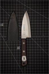 Kikusui Нож кухонный Деба 100/210 мм Molybdenum Vanadium P-105D