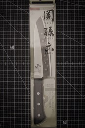 Seki Magoroku Wakatake Нож кухонный Сантоку 170/300 мм Stainless Steel AB-5419
