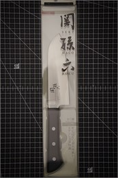Seki Magoroku Wakatake Нож кухонный Сантоку 145/275 мм Stainless Steel AB-5421