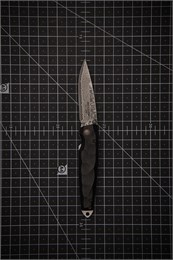 Складной нож Mcusta Shinra Emotion 70/170 мм VG-10/Damascus MC-0079DP