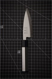Kanetsugu Hybrid Wa Bocho Нож кухонный Деба 105/220 мм Daido 1K-6 8011