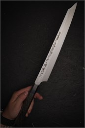 Sakai Takayuki Нож кухонный Янагиба 300/455 мм Honyaki VG10 00203