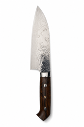 Kouri Asanuma Blacksmith Takeshi Saji Сантоку 160/280 мм R2(SG2) (Порошковая сталь) ASANUMA SAN R2
