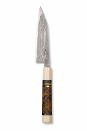 Daisuke Nishida Нож кухонный Петти 125/260 мм (Shirogami) Steel No.1 Daisuke 03/2024