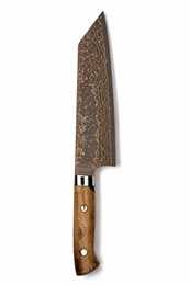 Takeshi Saji Нож кухонный Бунка 180/300 мм VG-10W Colored Damascus DCM-BU-180