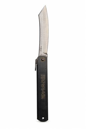 Higonokami Нож складной Black 100/210 мм SK (3 слоя) 8BK