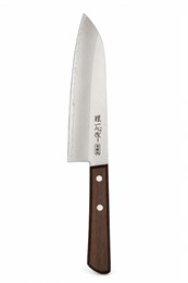 Kanetsugu Special Offer Нож кухонный Сантоку 170/290 мм AUS-8/SUS410 2003