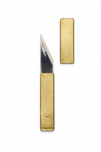 Yoshiharu Kiridashi Книжный нож 50/122 мм Aogami Ni-Mai SS