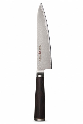 SHIZU HAMONO Нож кухонный Гюйто (шеф) 180/310 мм AUS-8/SUS410 Damascus SM-1051