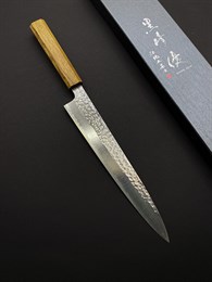 Yu Kurosaki Нож кухонный Суджихики 240/385 мм Порошковая сталь R2(SG2)