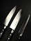 INOGUCHI Подарочный набор из 3-х кухонных ножей: Петти+Сантоку+Гюйто set-1