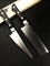Fujitora Набор из 2-х кухонных ножей: Накири + Хонесуки (Обвалочный)  Molybdenum Vanadium - фото 24945