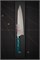 YU KUROSAKI Нож Кухонный Гюйто 210/340 мм R2(SG2) (Порошковая сталь) Hammered SENKO-EI Custom TCA Selection YU KUROSAKI TURQUOISE GYUTO 210 - фото 29277