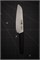 SHIZU HAMONO Нож кухонный Сантоку 184/320 мм VG10, SUS410 Damascus SC-1101 - фото 32322