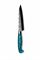 YU KUROSAKI Нож кухонный Петти 130/240 мм R2(SG2) (Порошковая сталь) Hammered SENKO-EI Custom TCA Selection YU KUROSAKI TURQUOISE PETTY 130